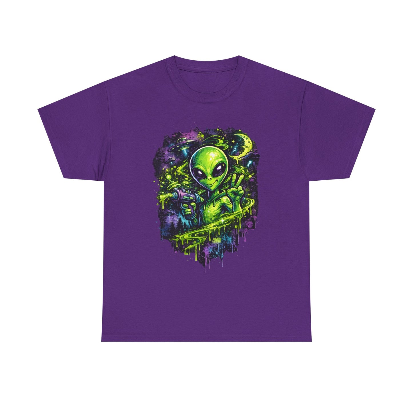 Alien Graffiti Tee