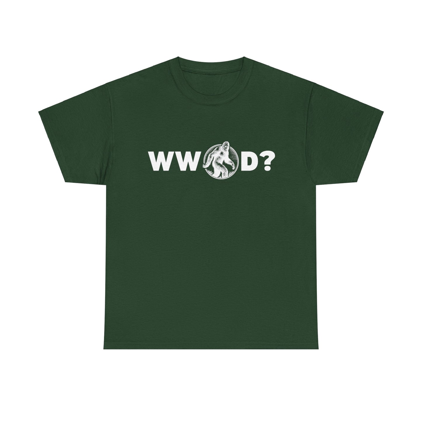 What Would Bigfoot Do? Tee (White)