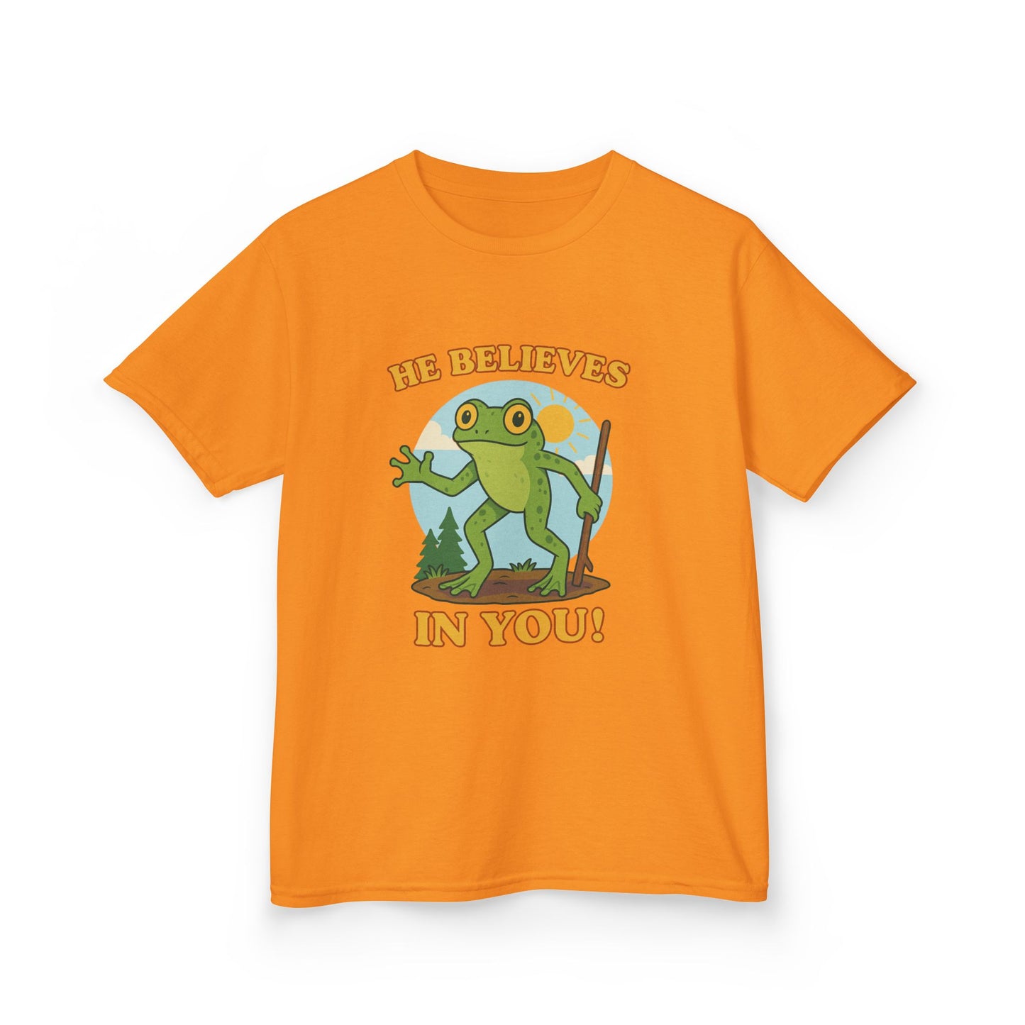 Kid's Frogman Believes in You Tee