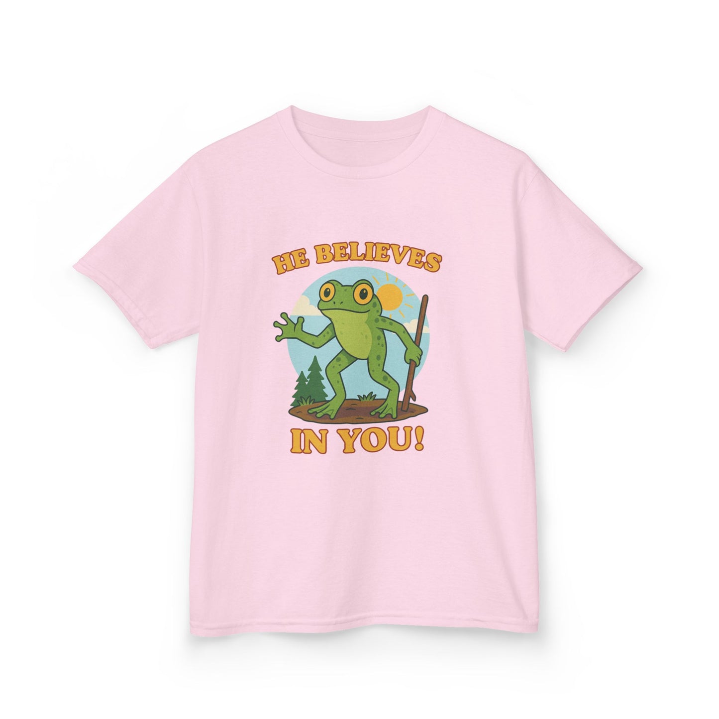 Kid's Frogman Believes in You Tee