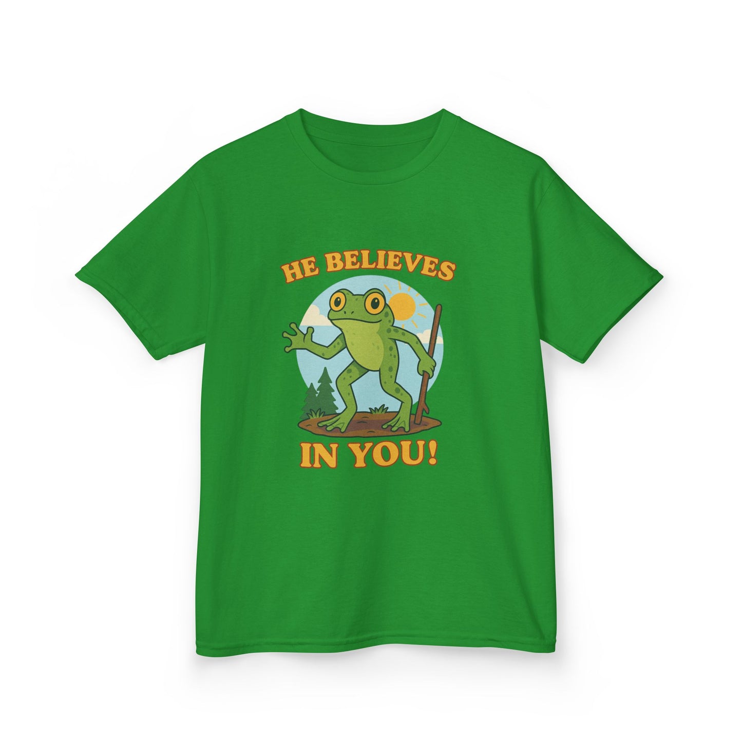 Kid's Frogman Believes in You Tee