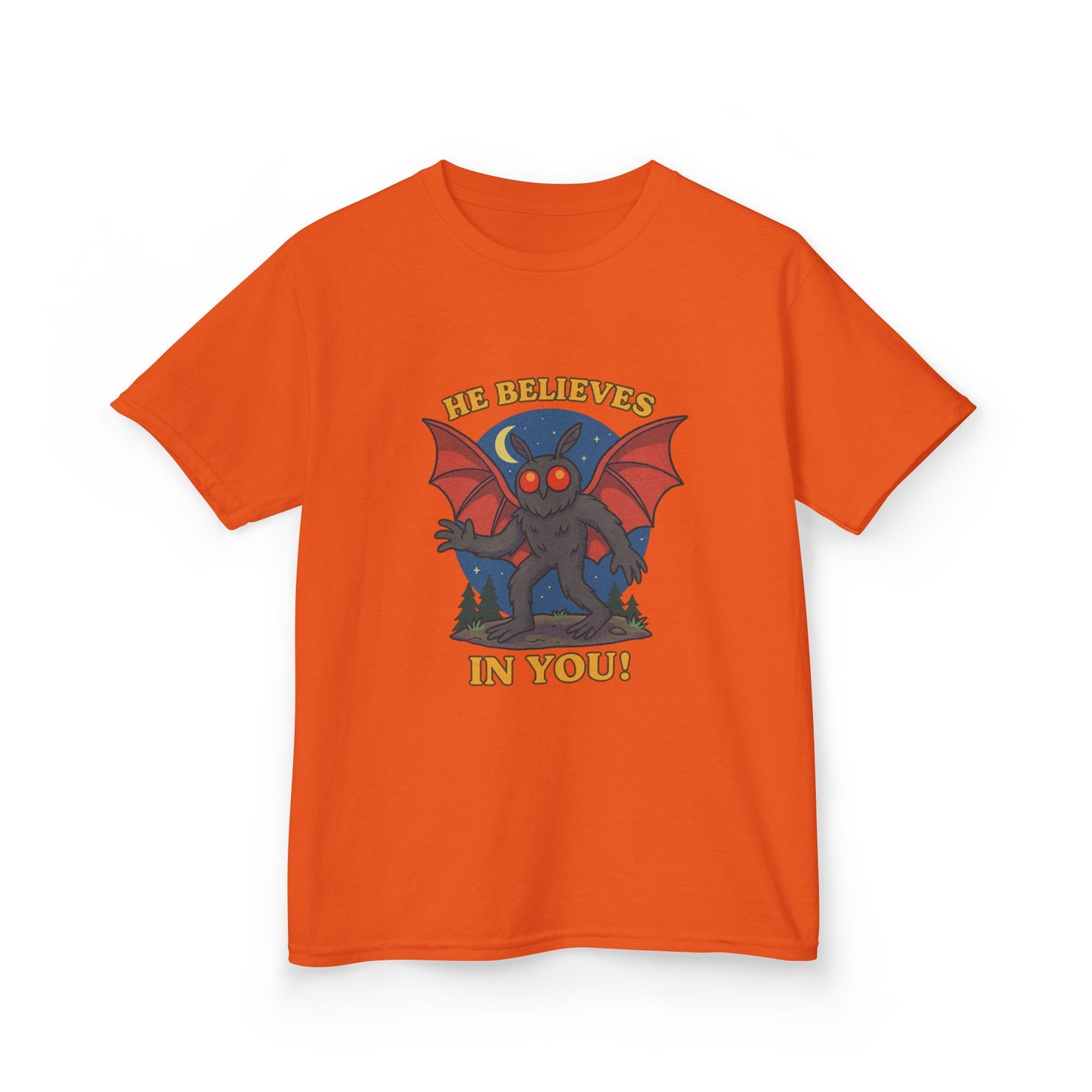 Kid's Mothman Believes in You Tee