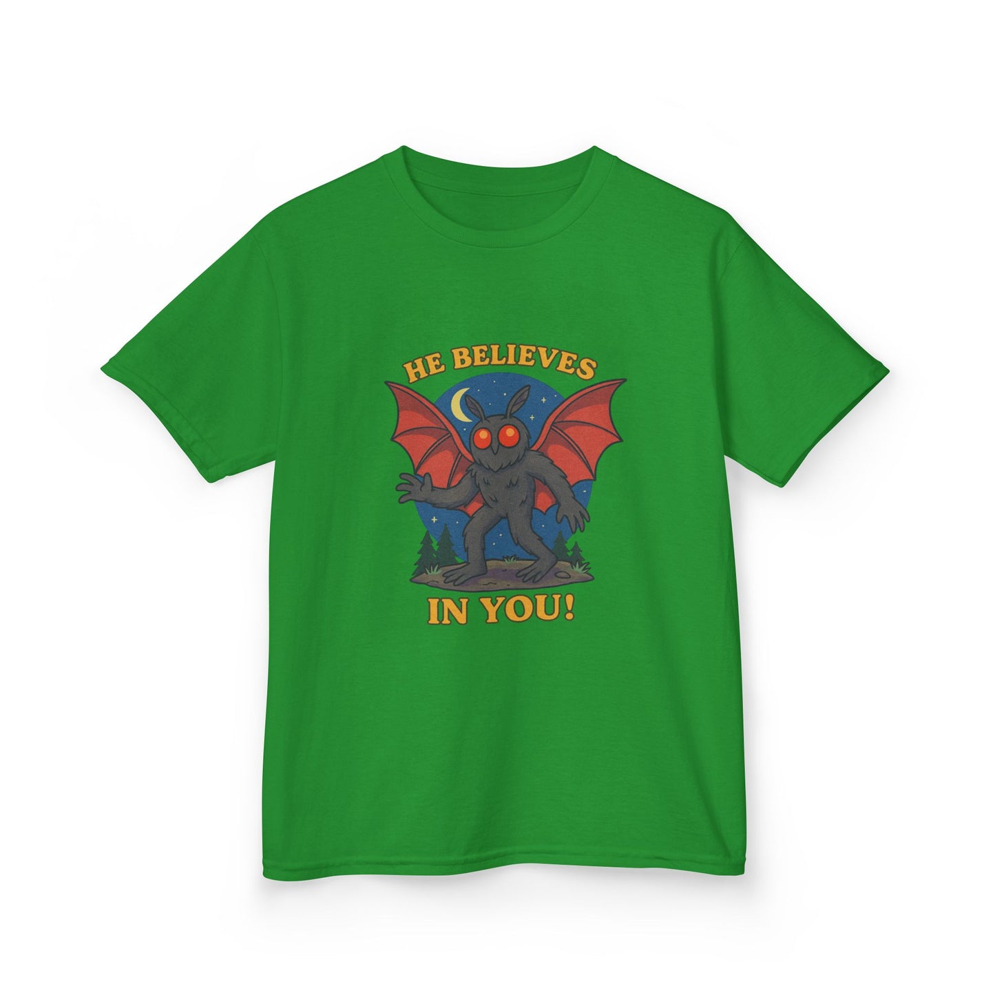 Kid's Mothman Believes in You Tee