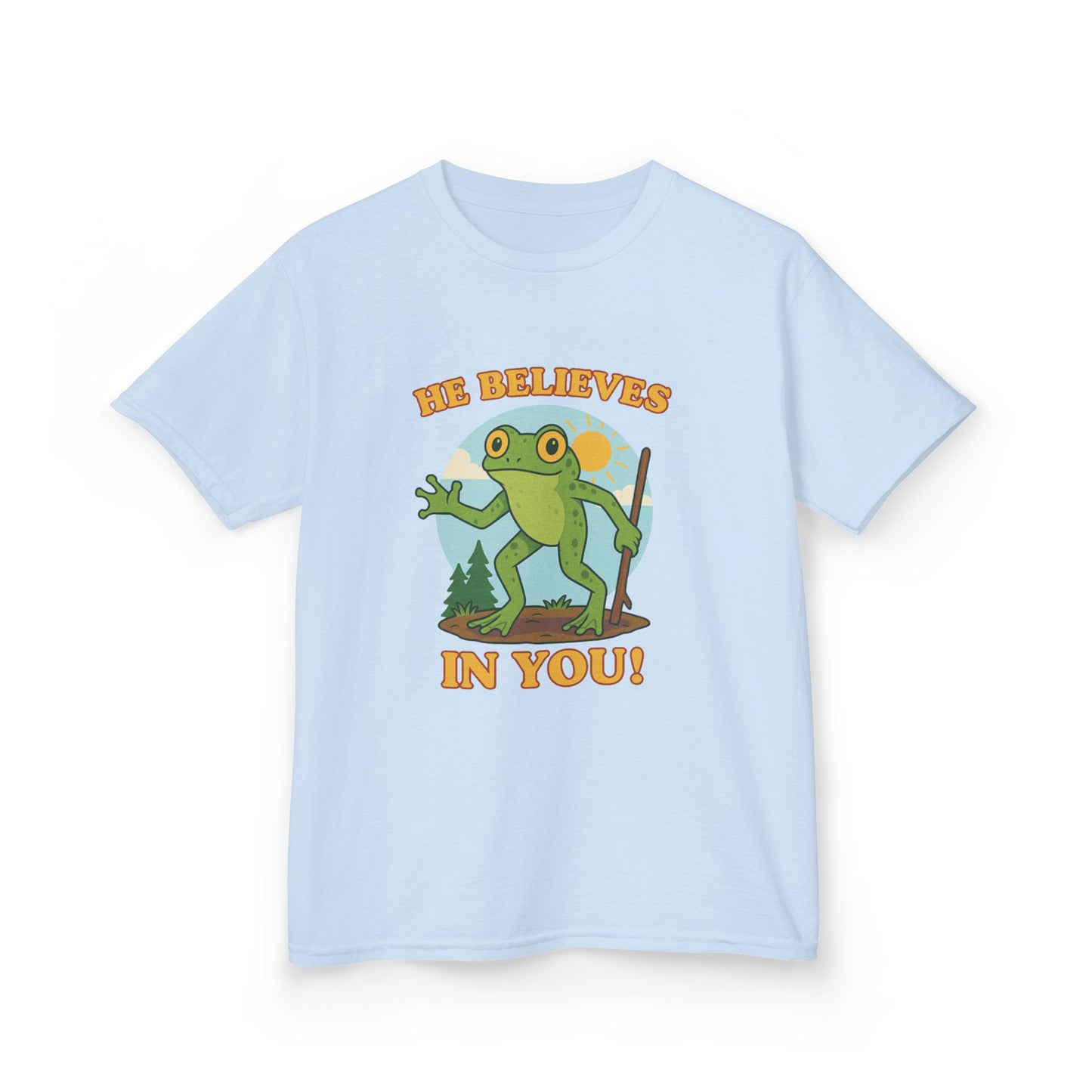 Kid's Frogman Believes in You Tee
