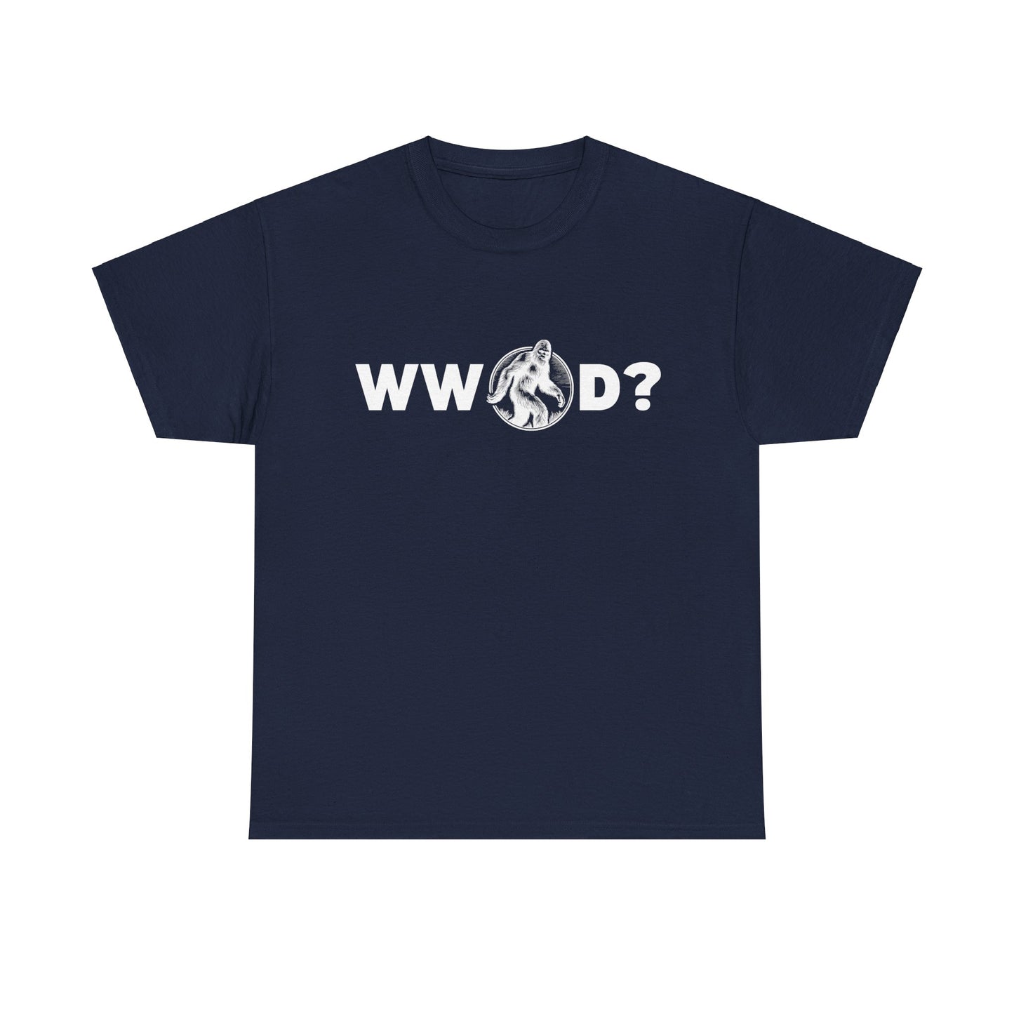 What Would Bigfoot Do? Tee (White)
