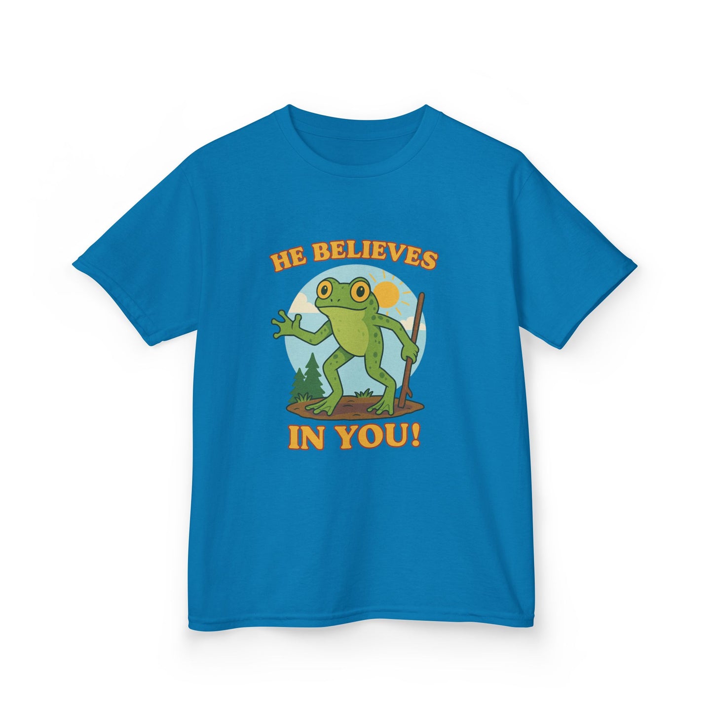 Kid's Frogman Believes in You Tee