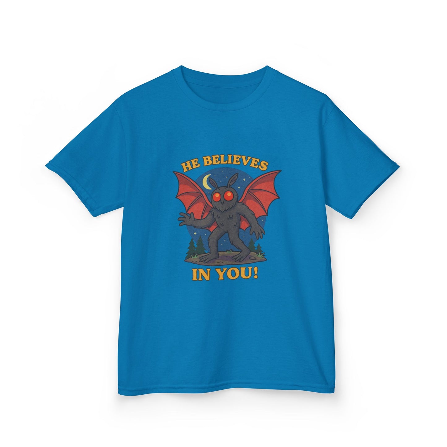 Kid's Mothman Believes in You Tee