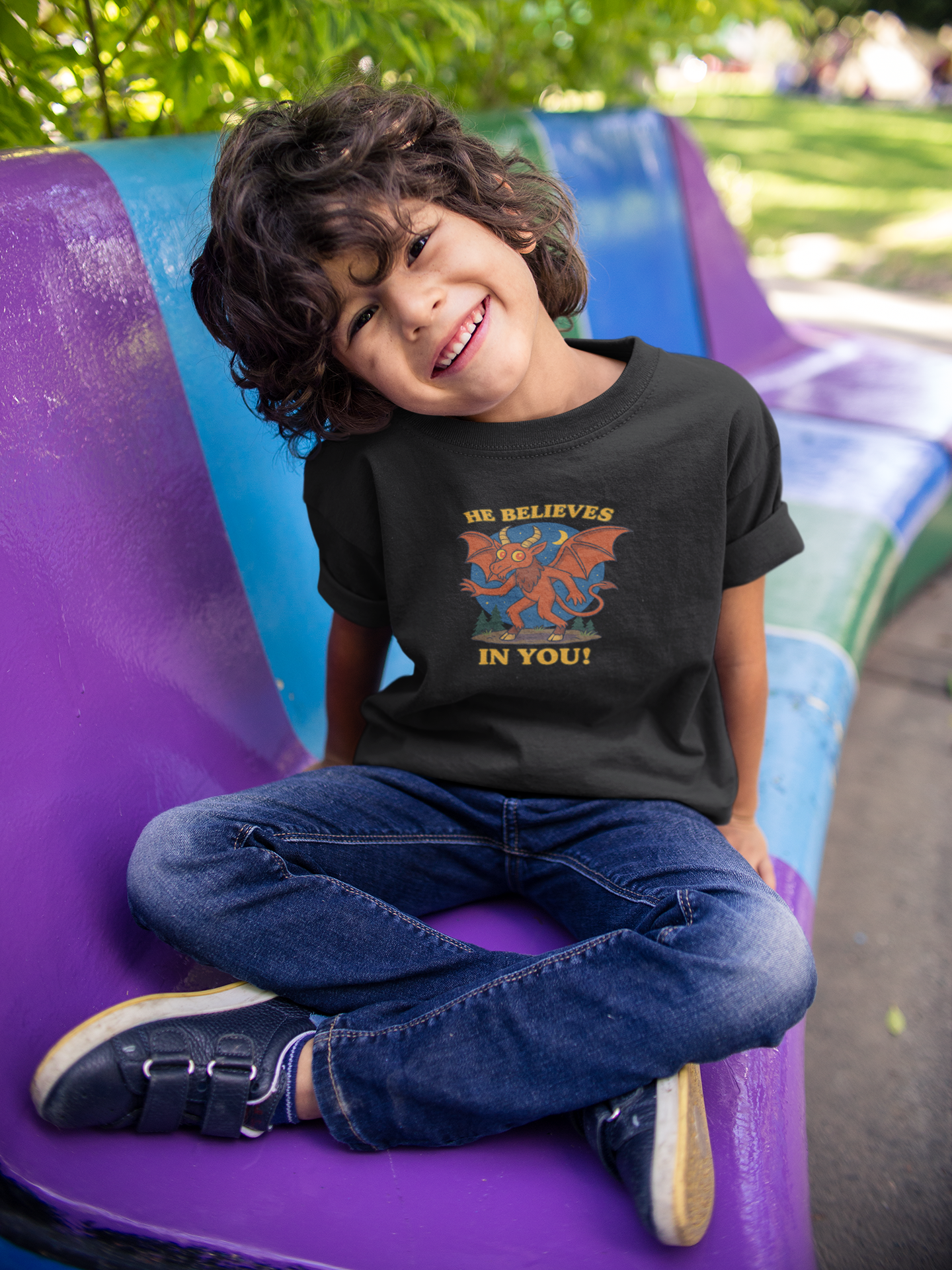 Kid's Jersey Devil Believes in You Tee