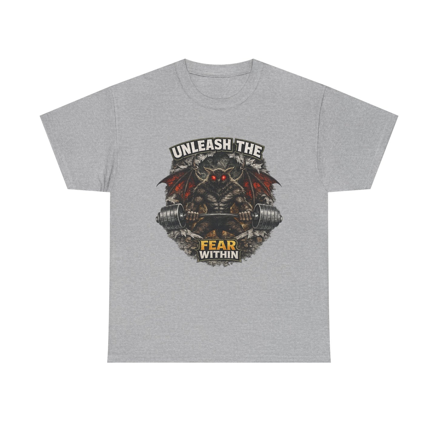 Unleash the Fear Within – Mothman Gym Tee