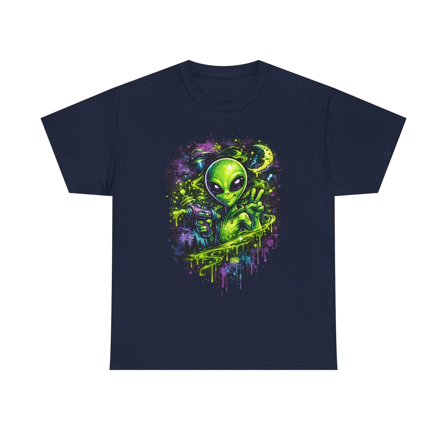 Alien Graffiti Tee