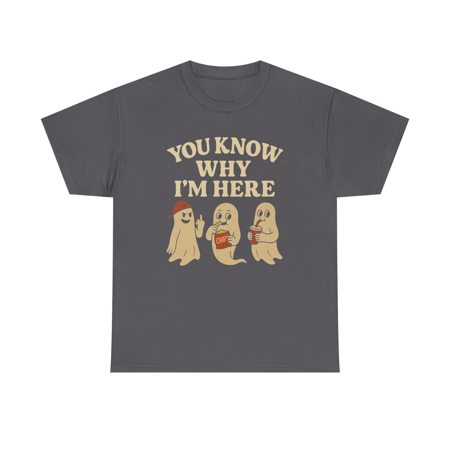 You Know Why I’m Here Tee – Funny Ghost Paranormal T-Shirt