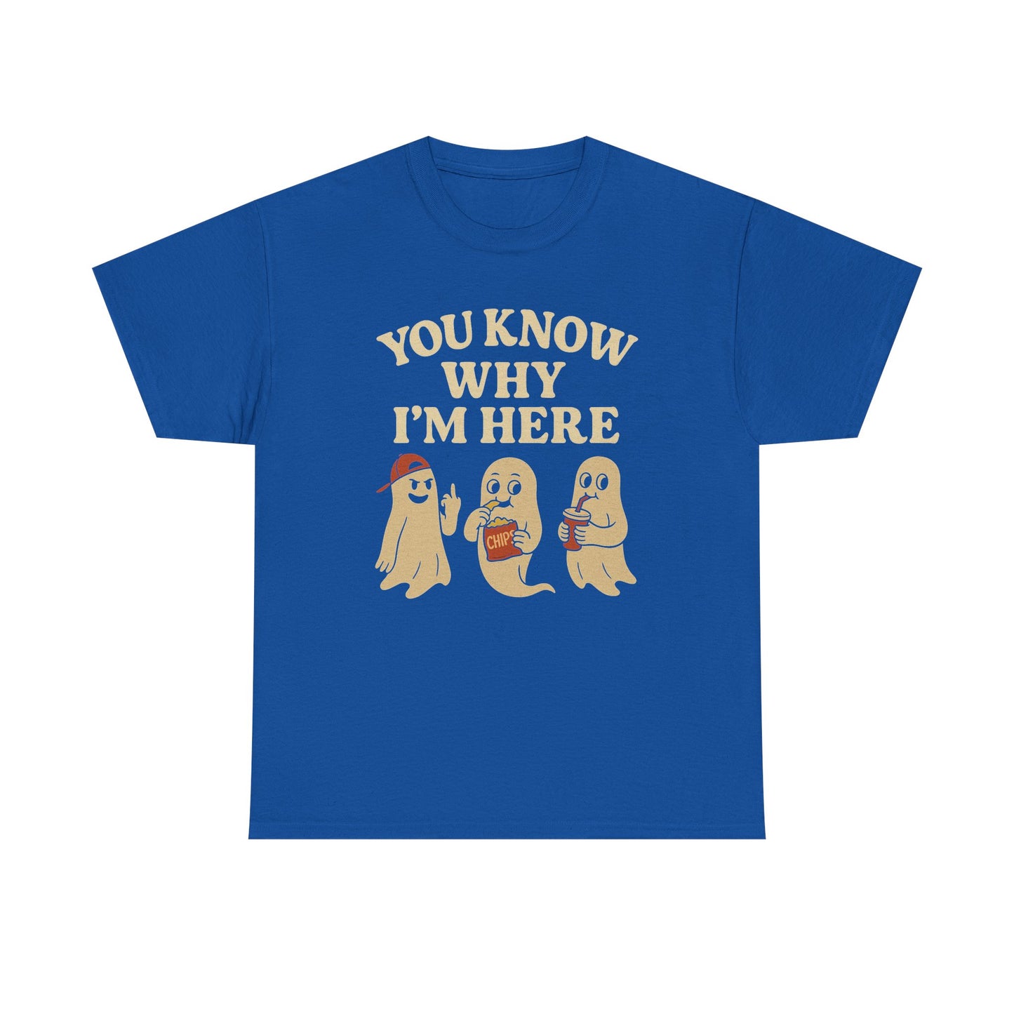 You Know Why I’m Here Tee – Funny Ghost Paranormal T-Shirt