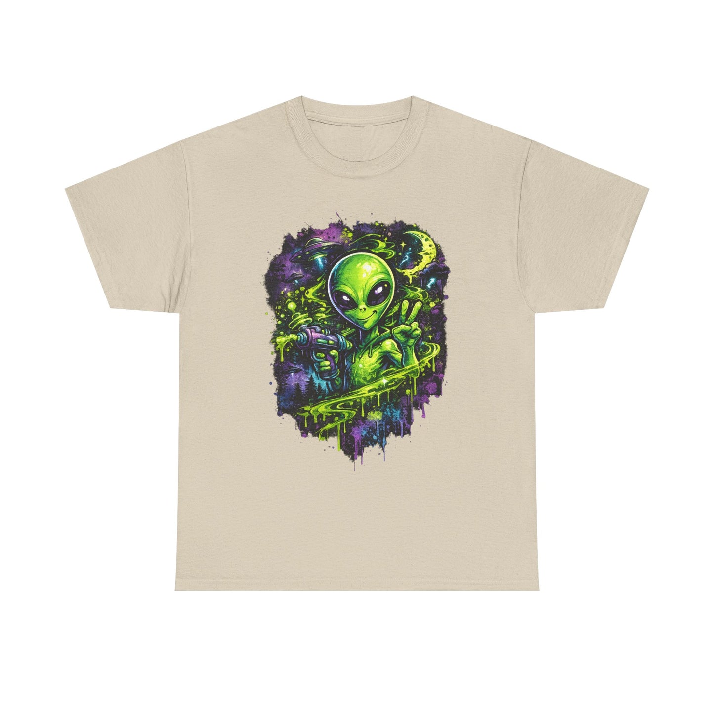 Alien Graffiti Tee