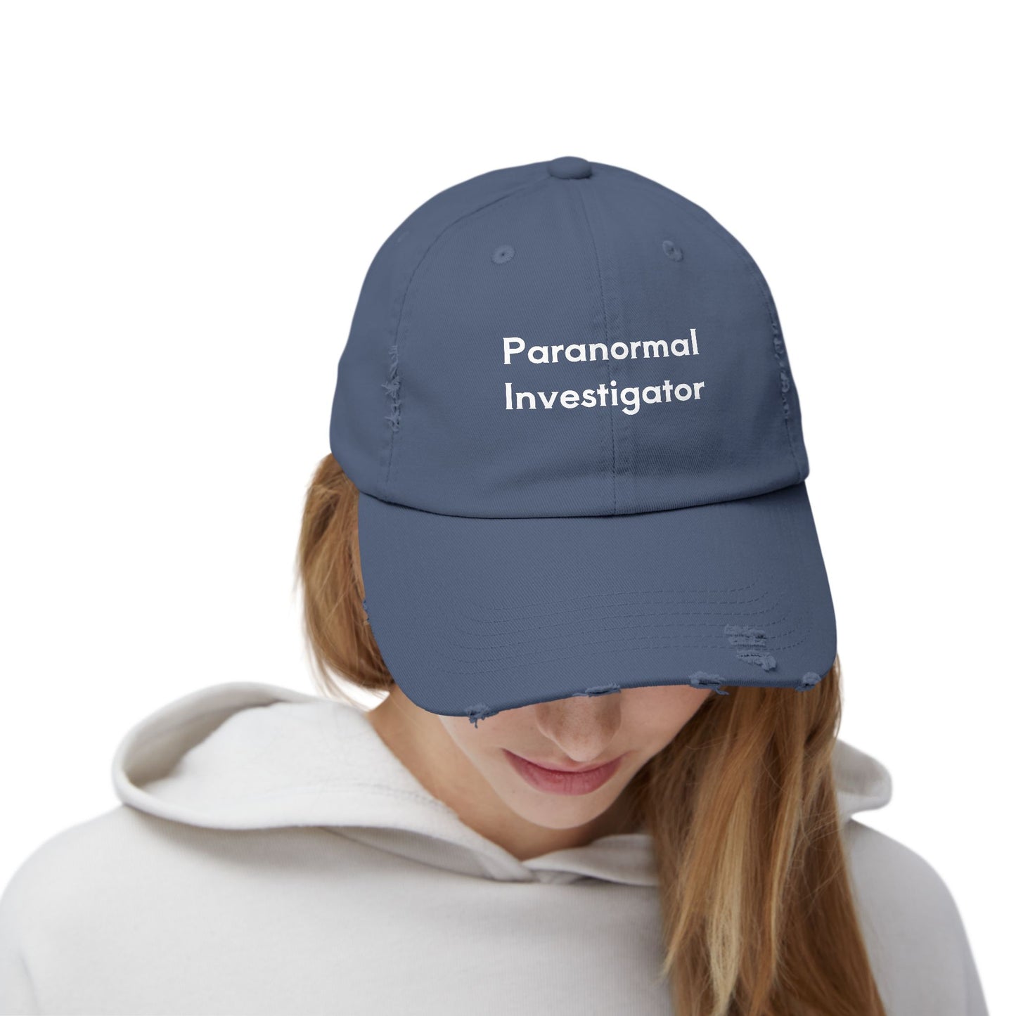 Paranormal Investigator Distressed Cap