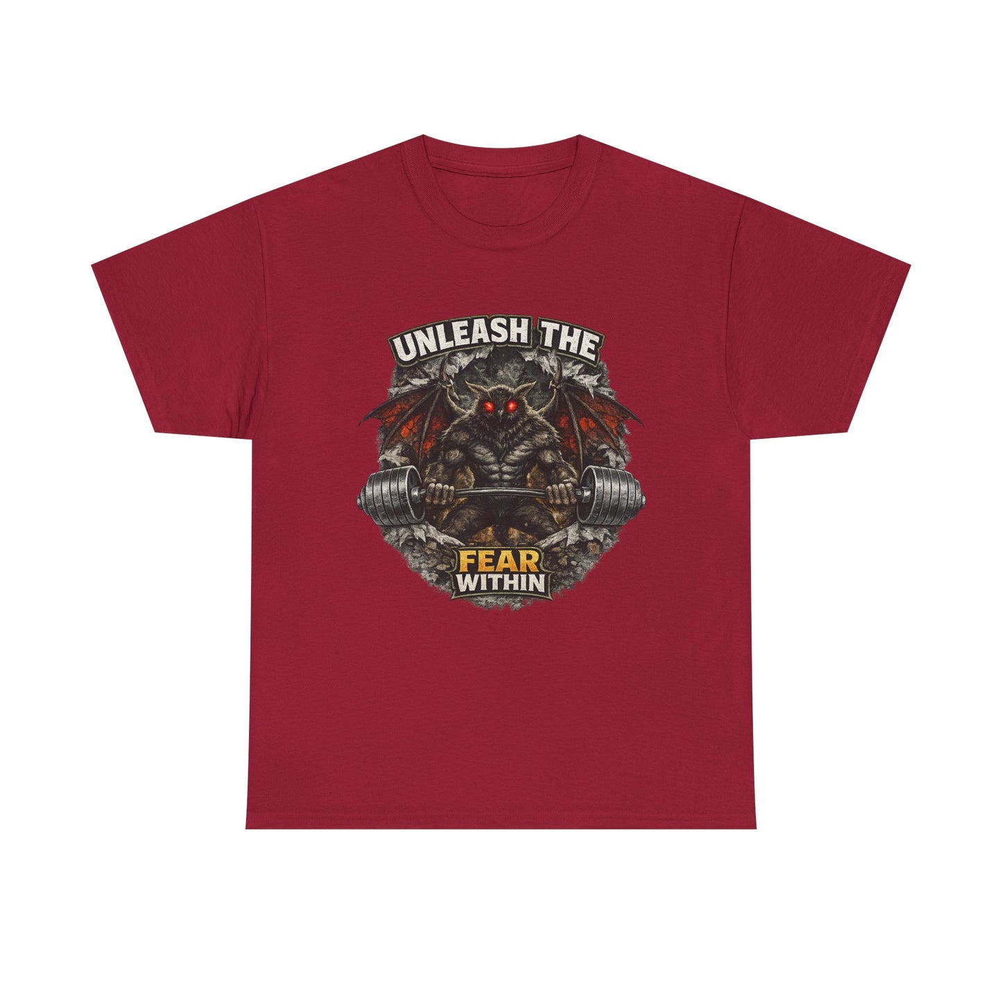 Unleash the Fear Within – Mothman Gym Tee