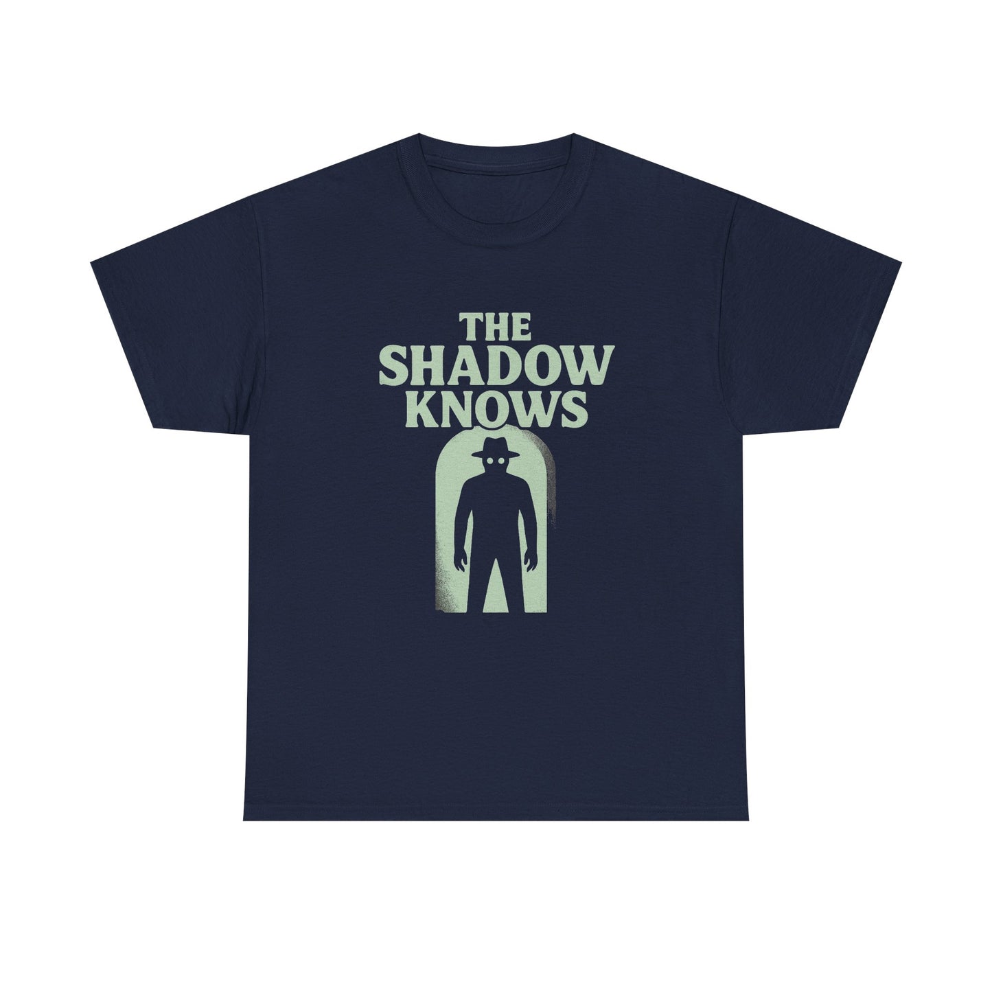 The Shadow Knows Tee – Creepy Shadow Figure Paranormal T-Shirt