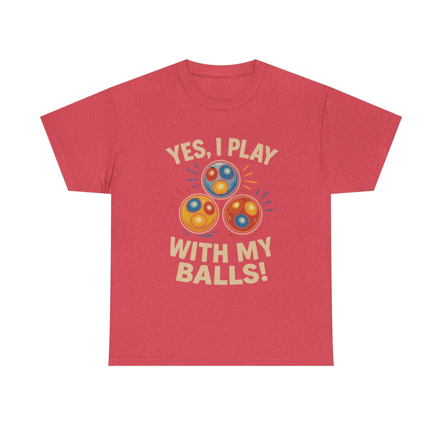 Yes, I Play With My Balls Tee – Ghost Hunting Cat Balls Shirt