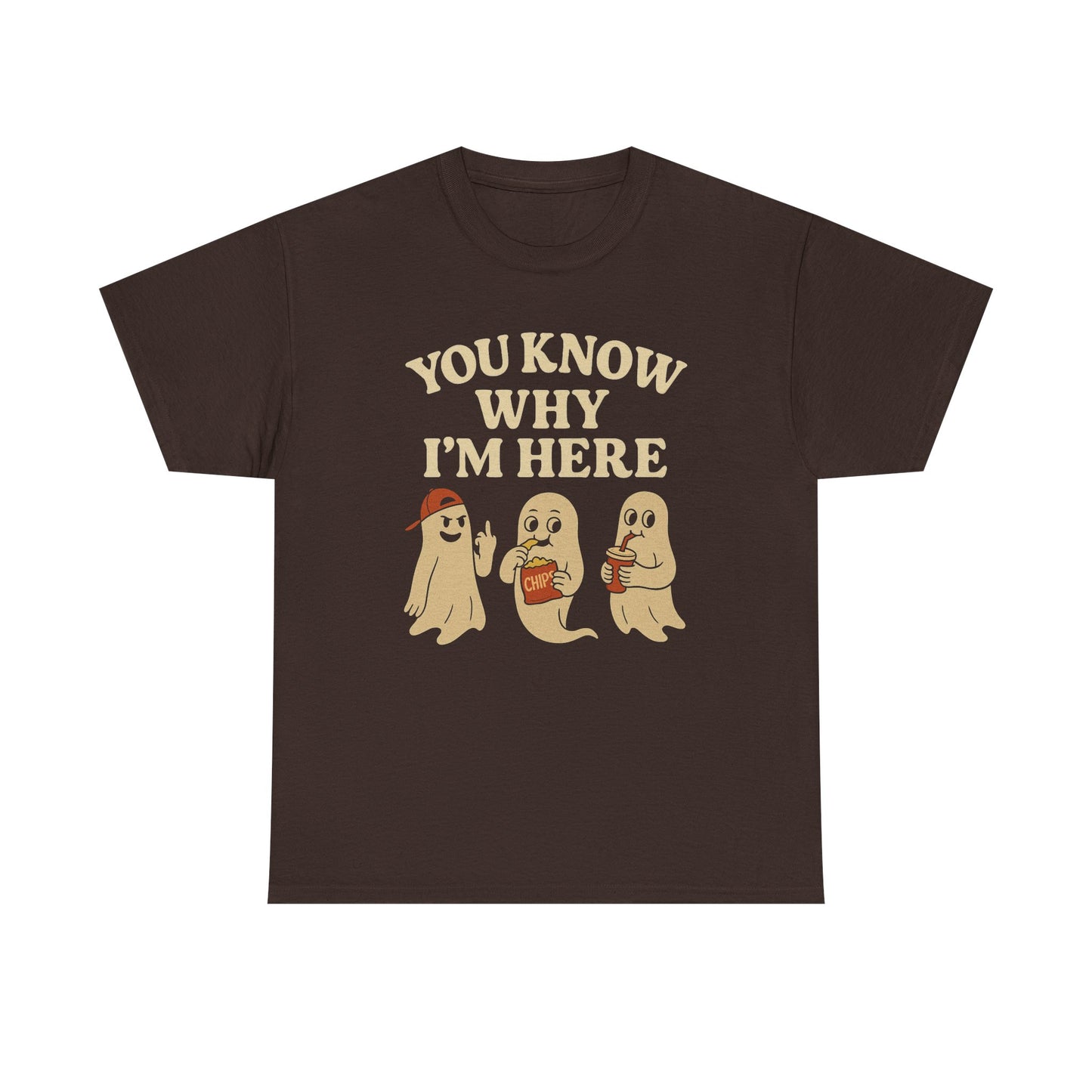 You Know Why I’m Here Tee – Funny Ghost Paranormal T-Shirt