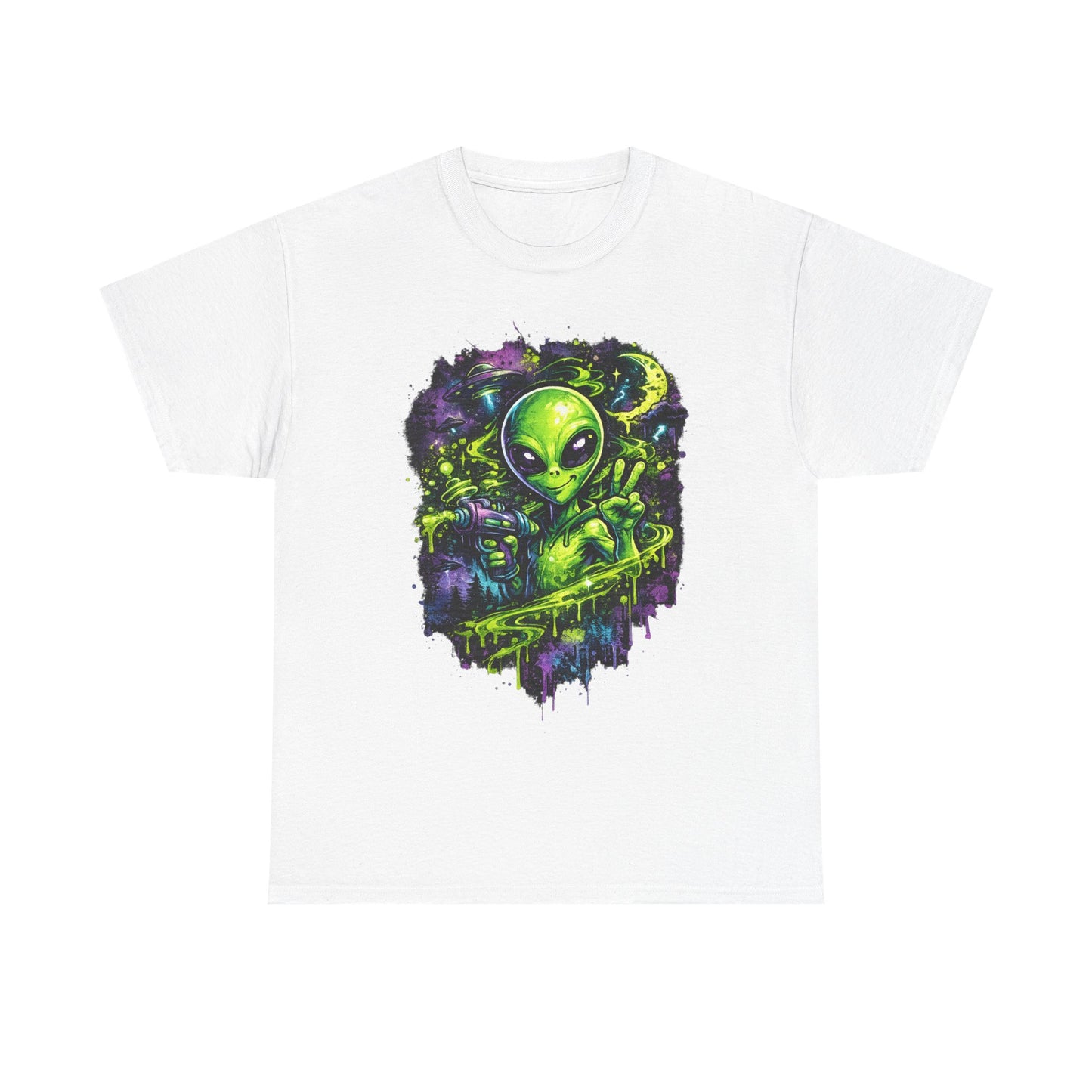 Alien Graffiti Tee