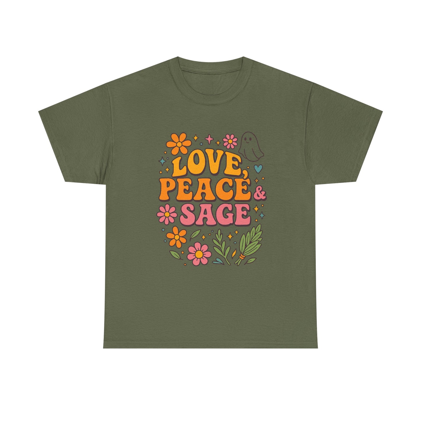 Love, Peace & Sage Tee