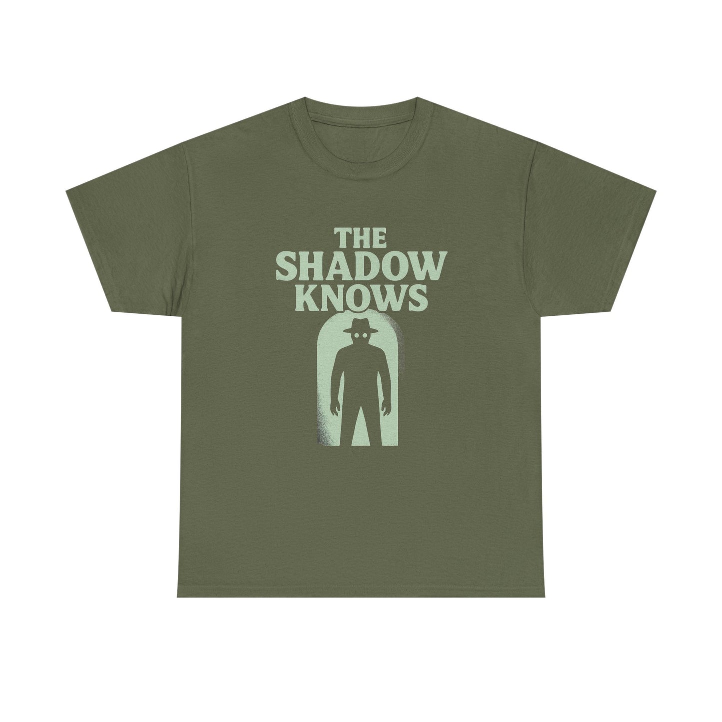 The Shadow Knows Tee – Creepy Shadow Figure Paranormal T-Shirt