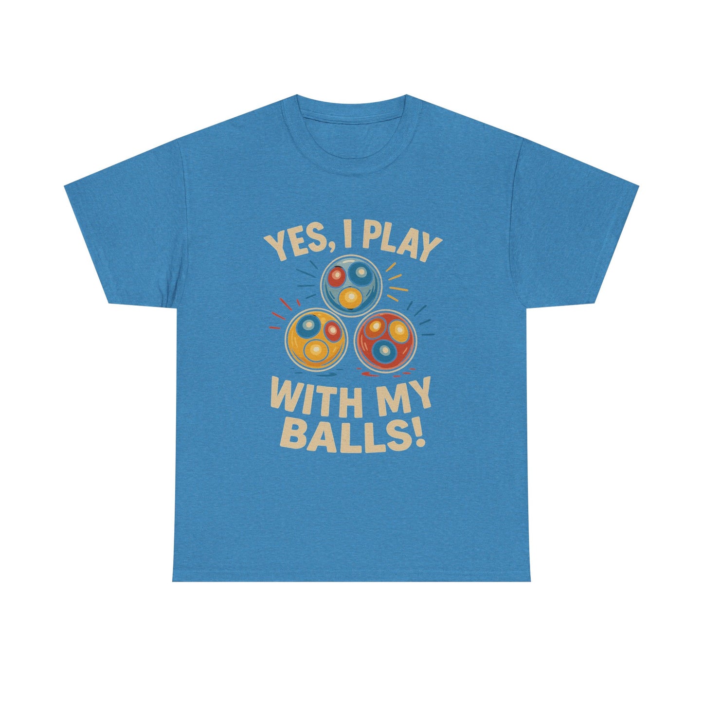 Yes, I Play With My Balls Tee – Ghost Hunting Cat Balls Shirt