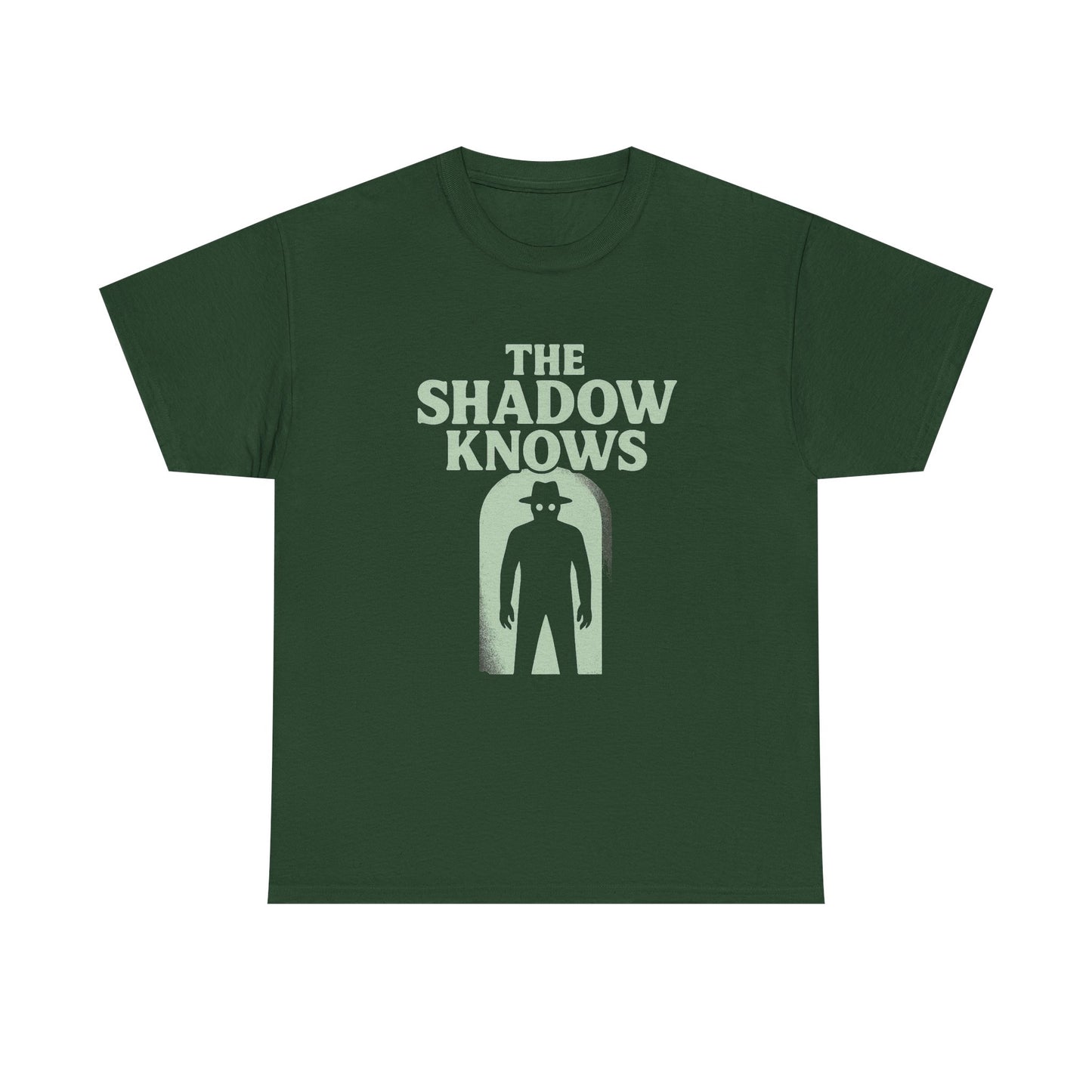The Shadow Knows Tee – Creepy Shadow Figure Paranormal T-Shirt