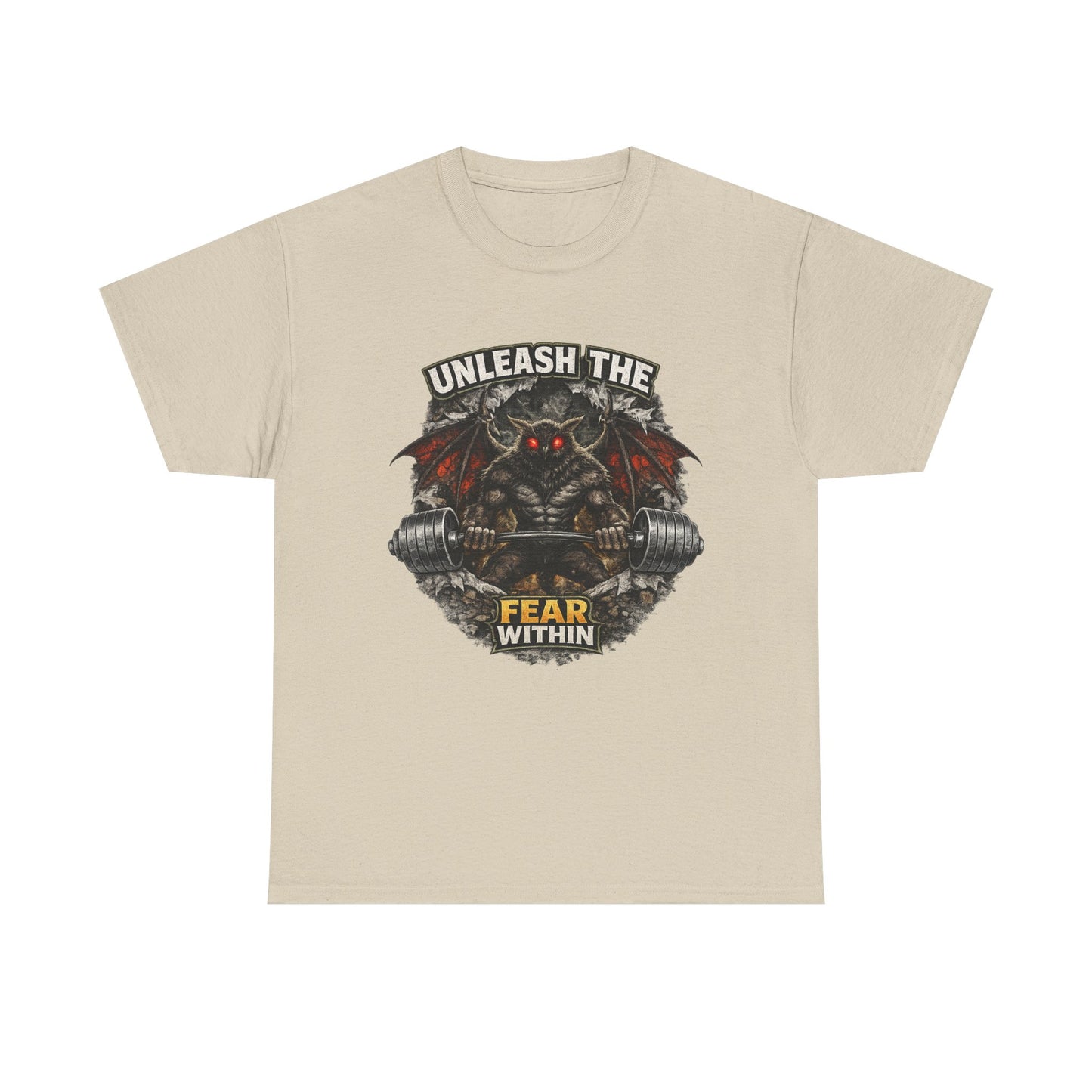 Unleash the Fear Within – Mothman Gym Tee