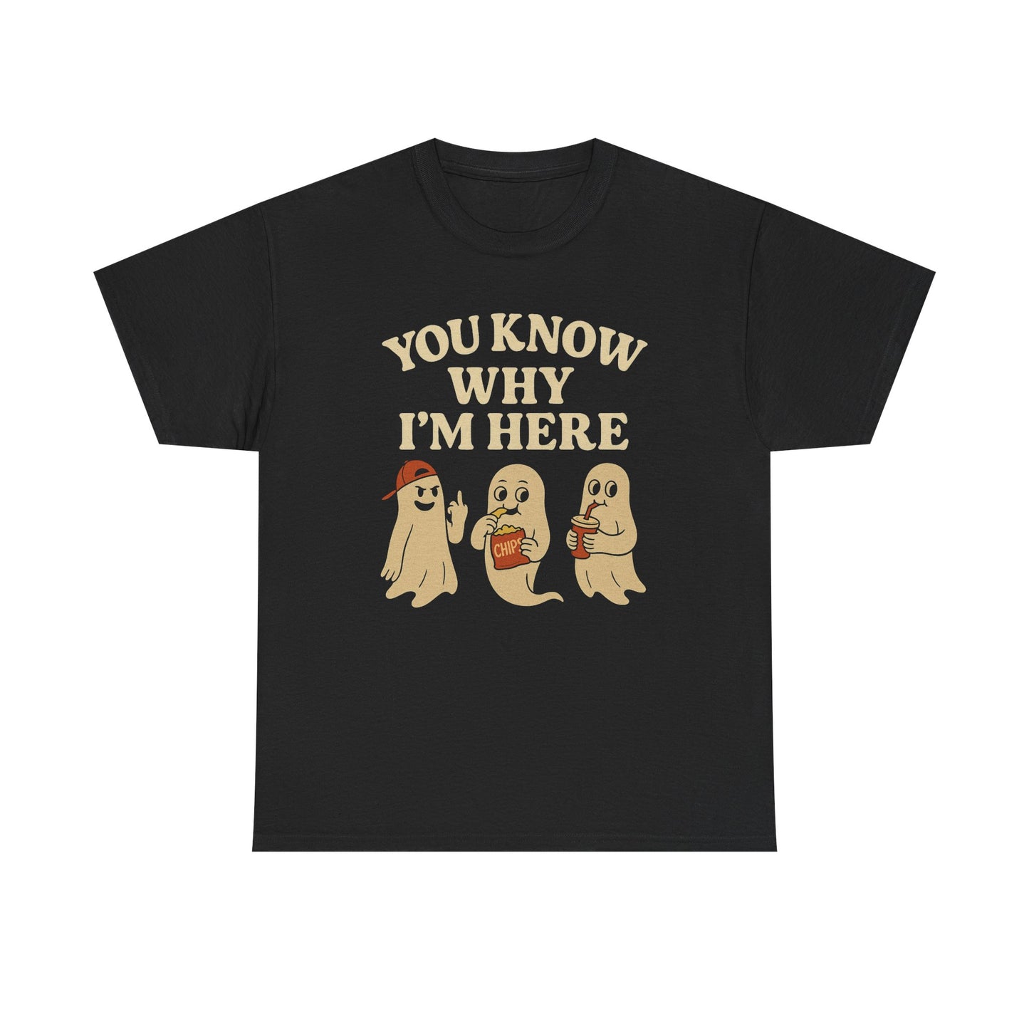 You Know Why I’m Here Tee – Funny Ghost Paranormal T-Shirt