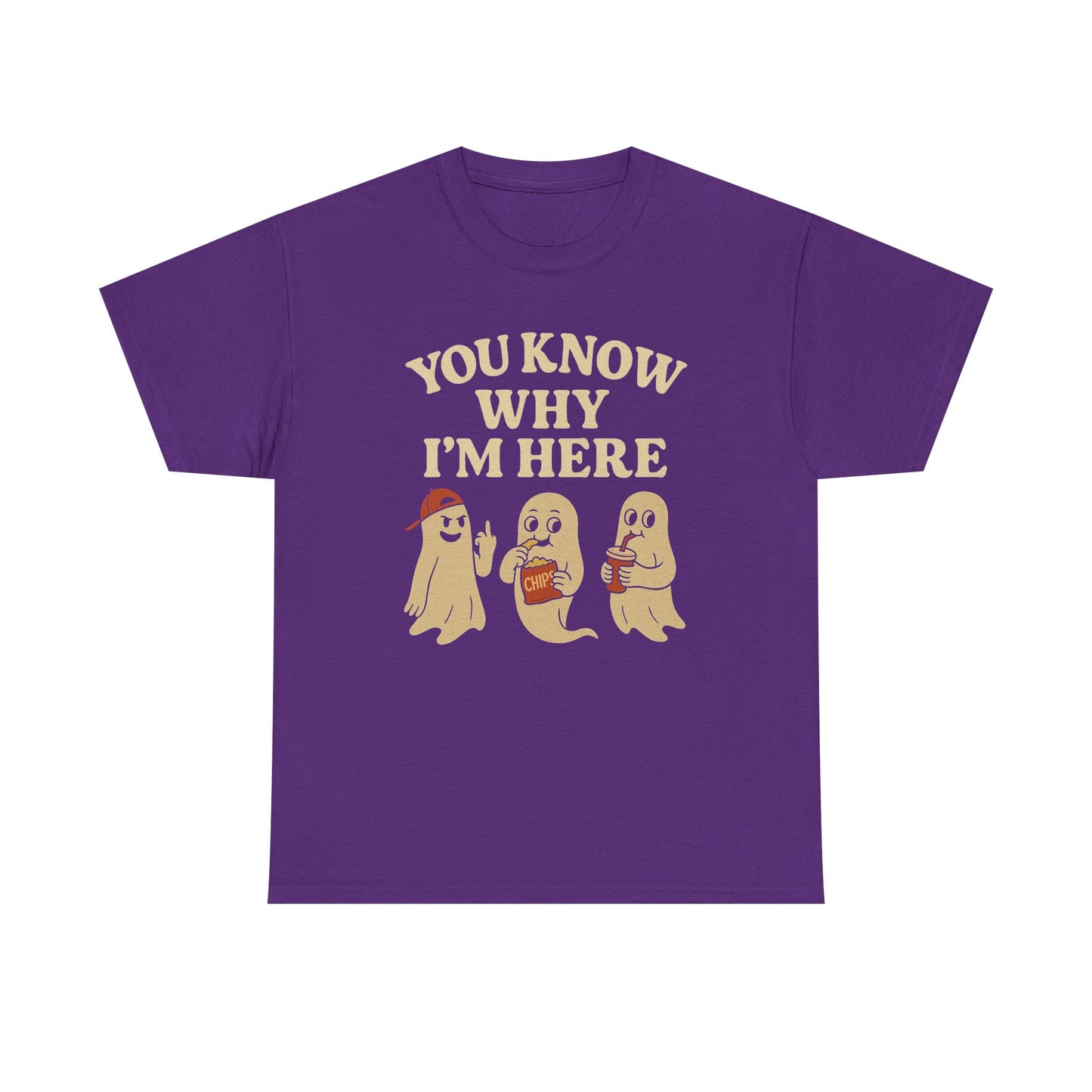 You Know Why I’m Here Tee – Funny Ghost Paranormal T-Shirt
