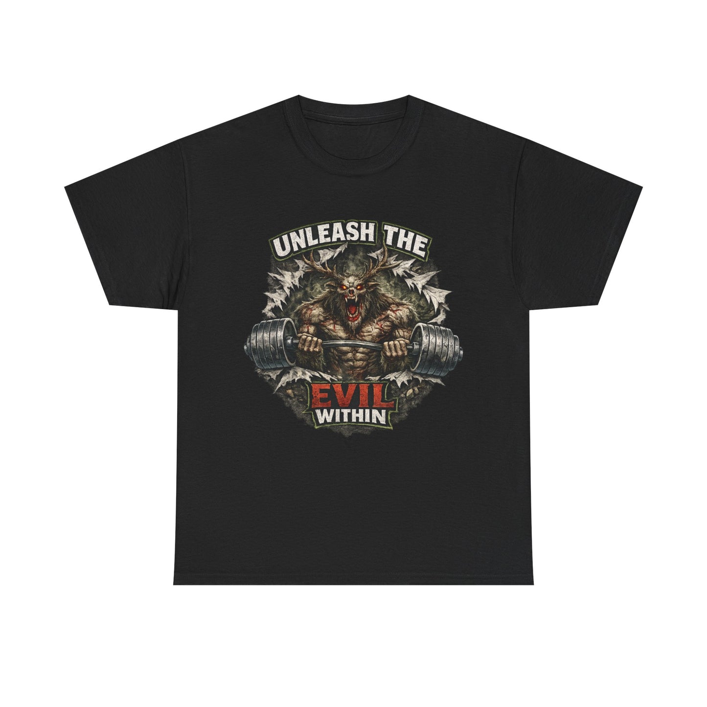 Unleash the Evil Within – Wendigo Gym Tee