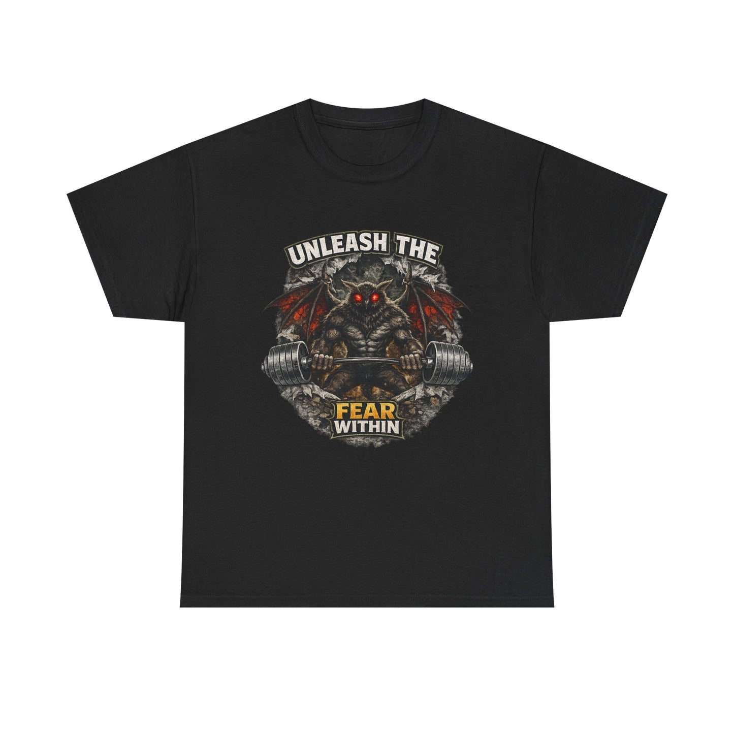 Unleash the Fear Within – Mothman Gym Tee