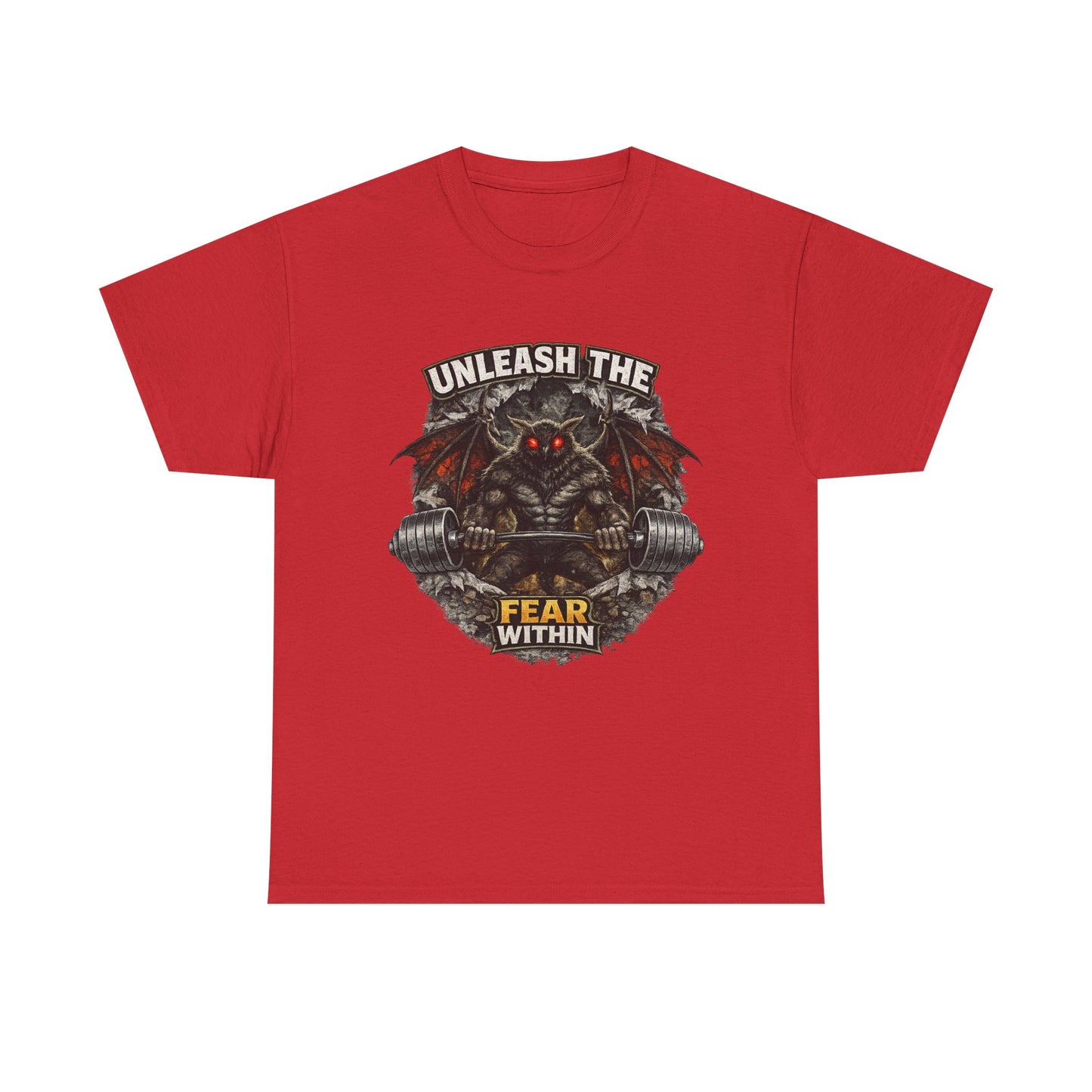 Unleash the Fear Within – Mothman Gym Tee