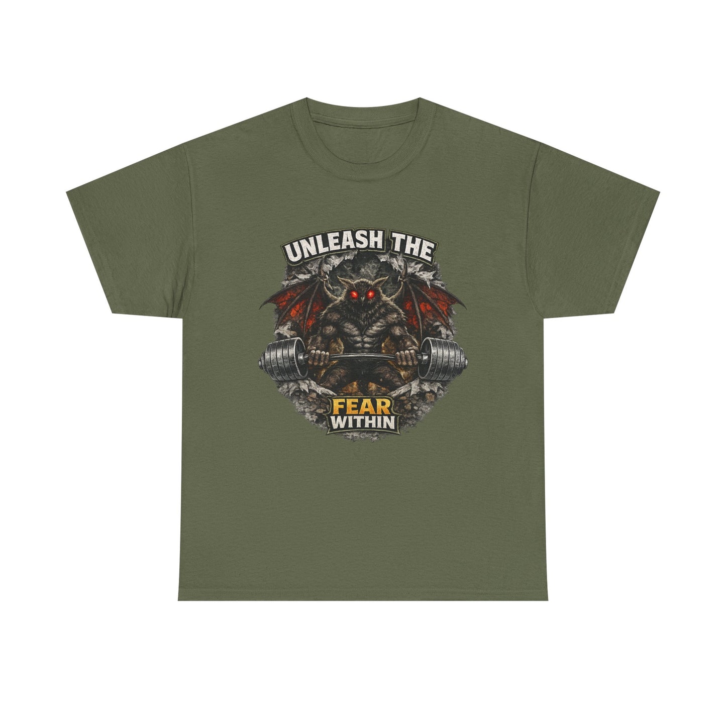 Unleash the Fear Within – Mothman Gym Tee