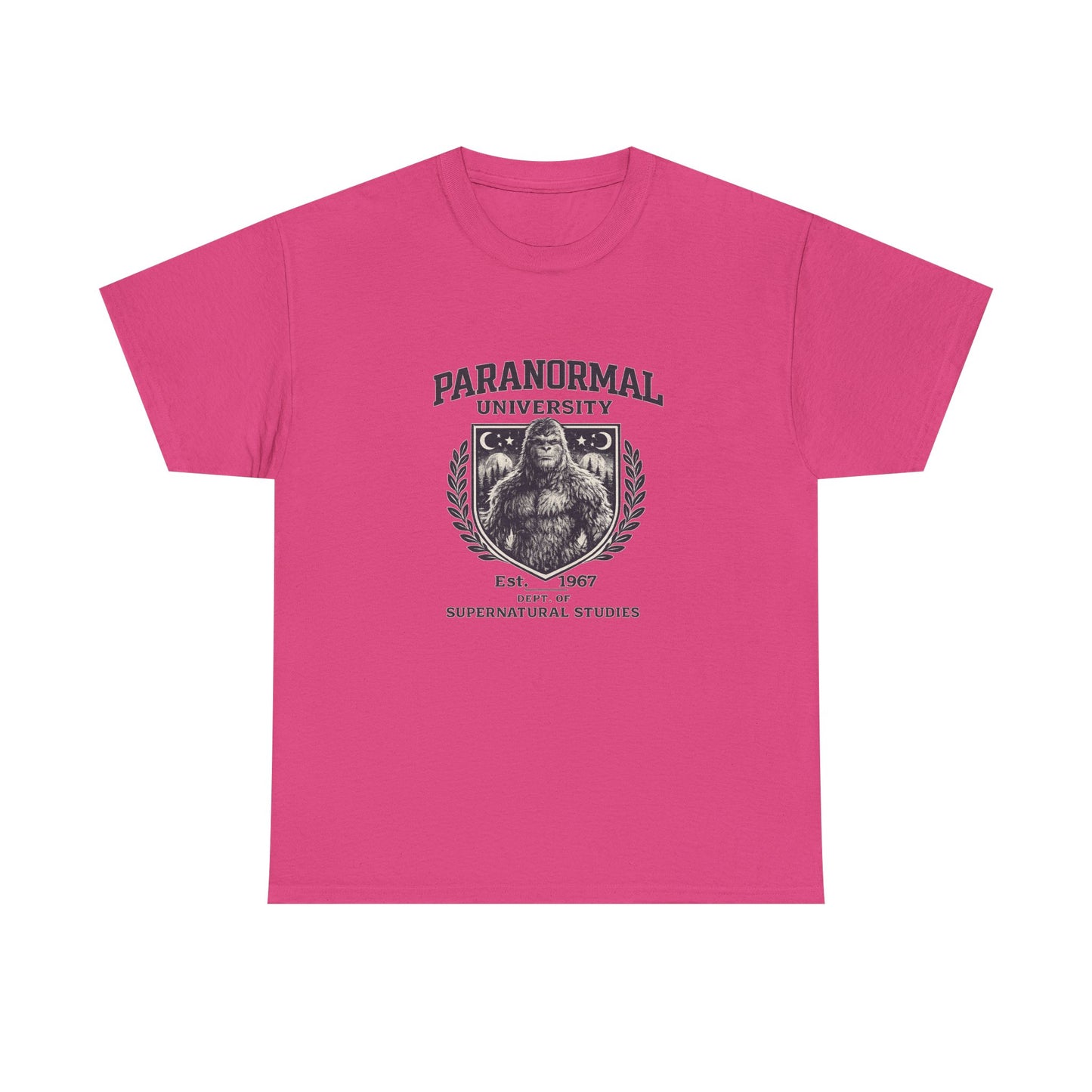 Paranormal University Bigfoot Mascot Tee