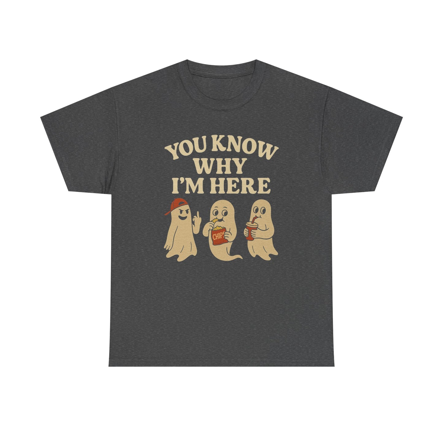 You Know Why I’m Here Tee – Funny Ghost Paranormal T-Shirt