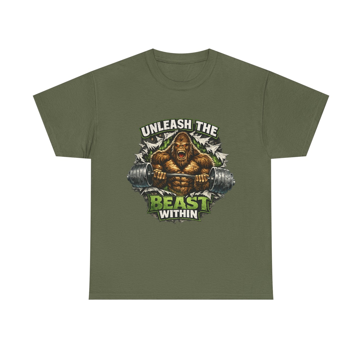 Unleash the Beast Within – Bigfoot Gym Tee