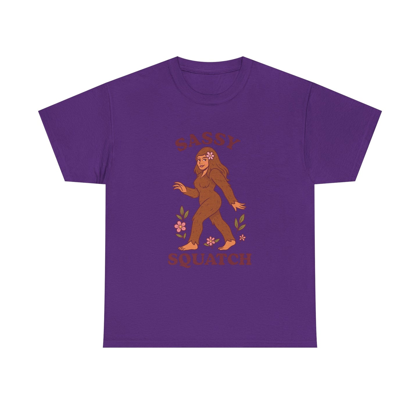 Sassy Squatch Tee – Feminine Bigfoot Cryptid T-Shirt