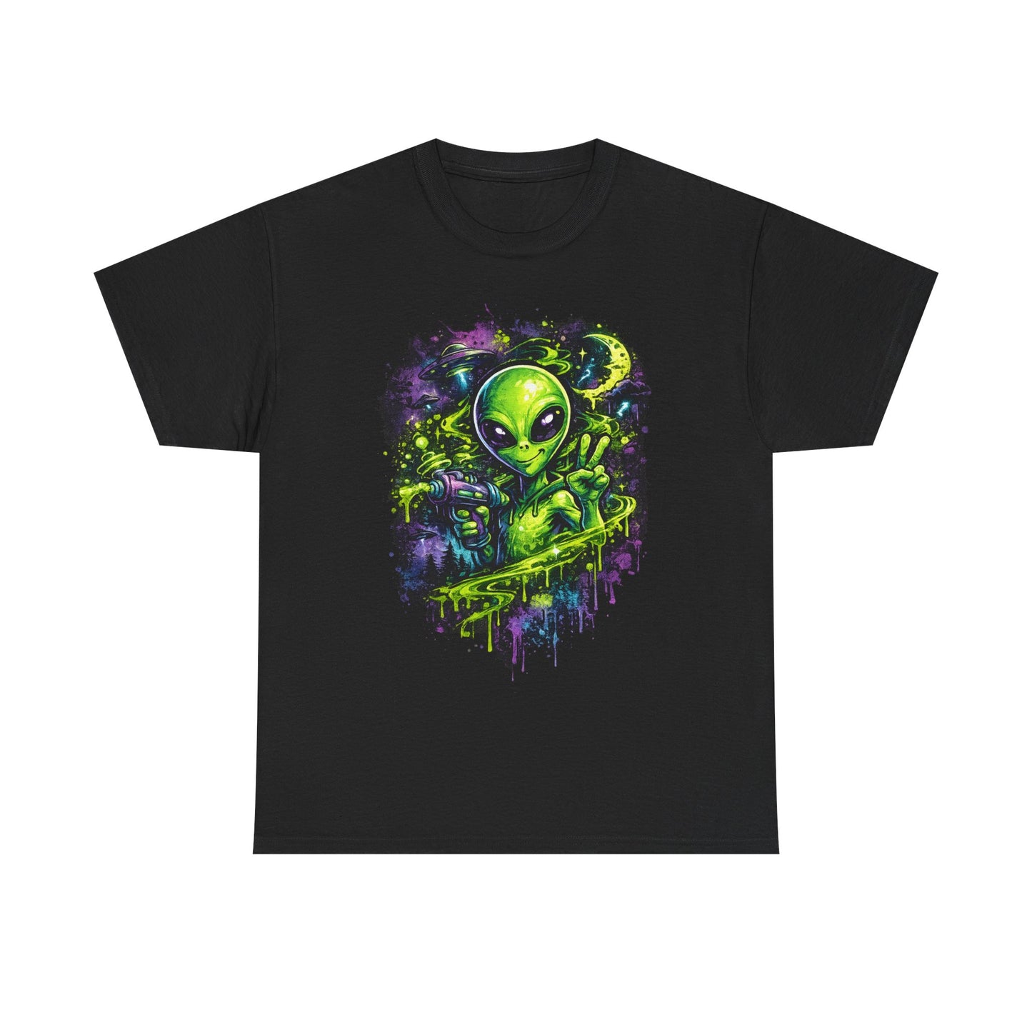 Alien Graffiti Tee
