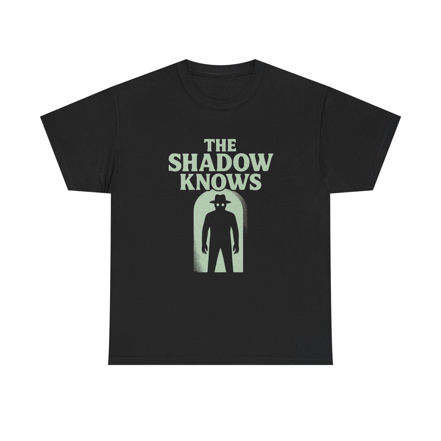 The Shadow Knows Tee – Creepy Shadow Figure Paranormal T-Shirt