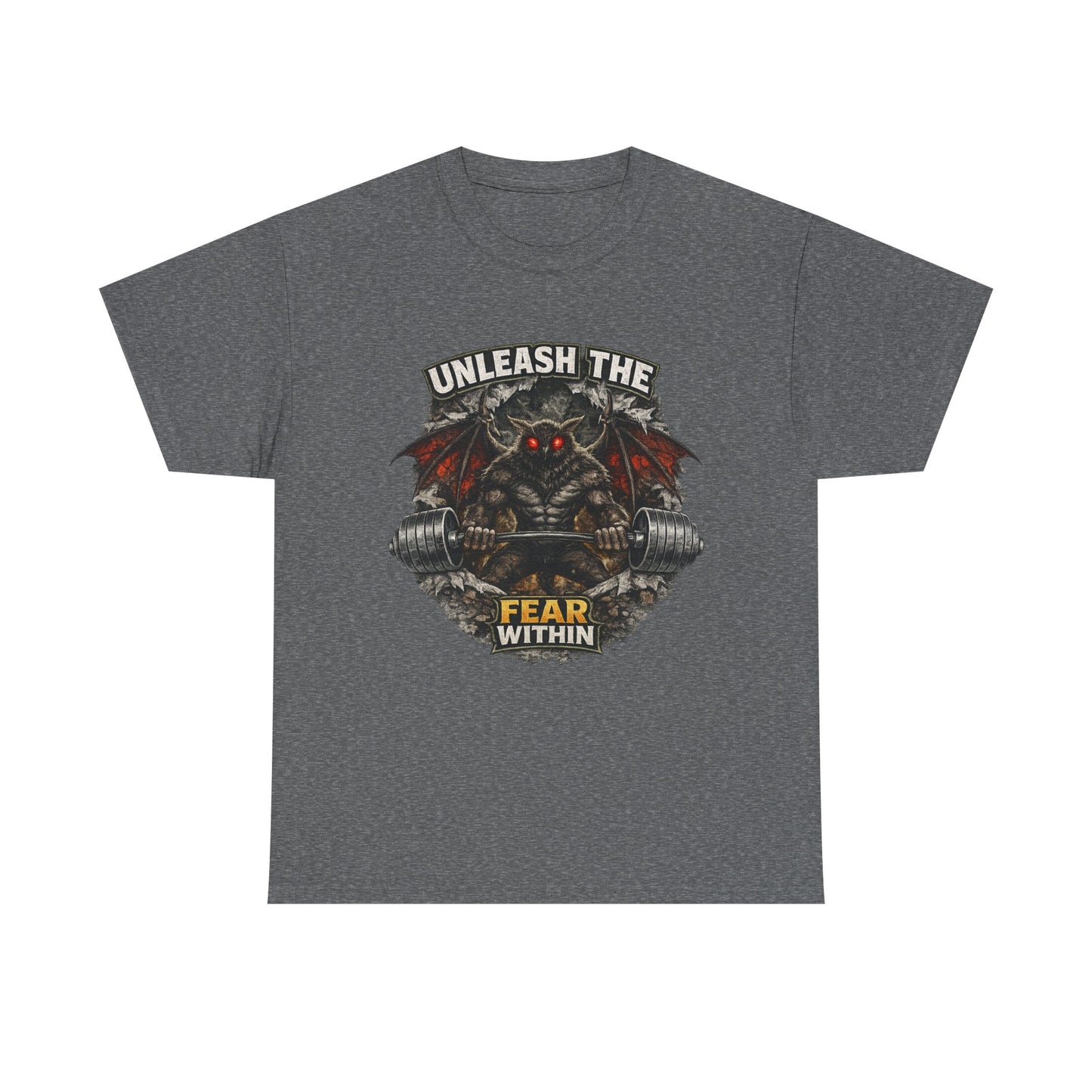 Unleash the Fear Within – Mothman Gym Tee
