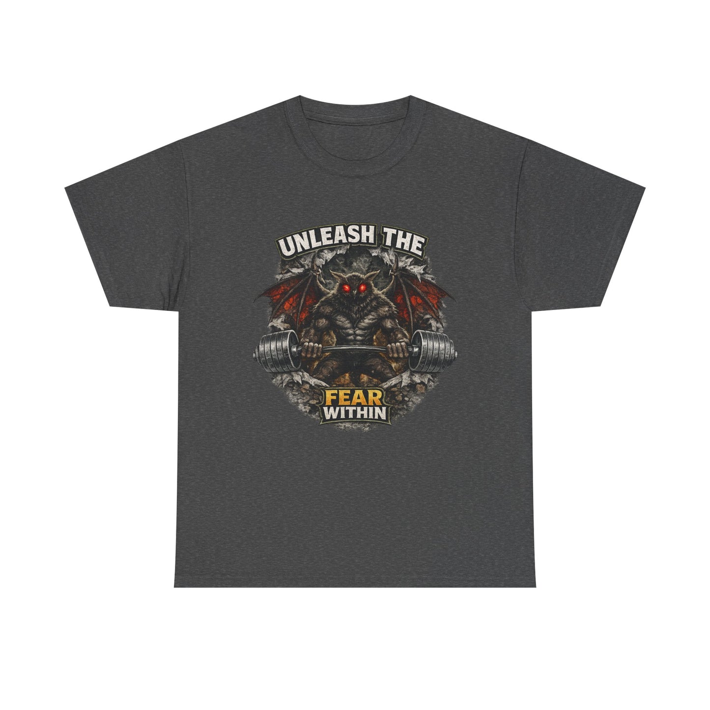 Unleash the Fear Within – Mothman Gym Tee
