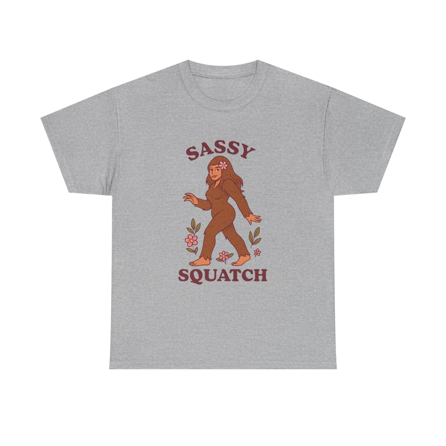 Sassy Squatch Tee – Feminine Bigfoot Cryptid T-Shirt