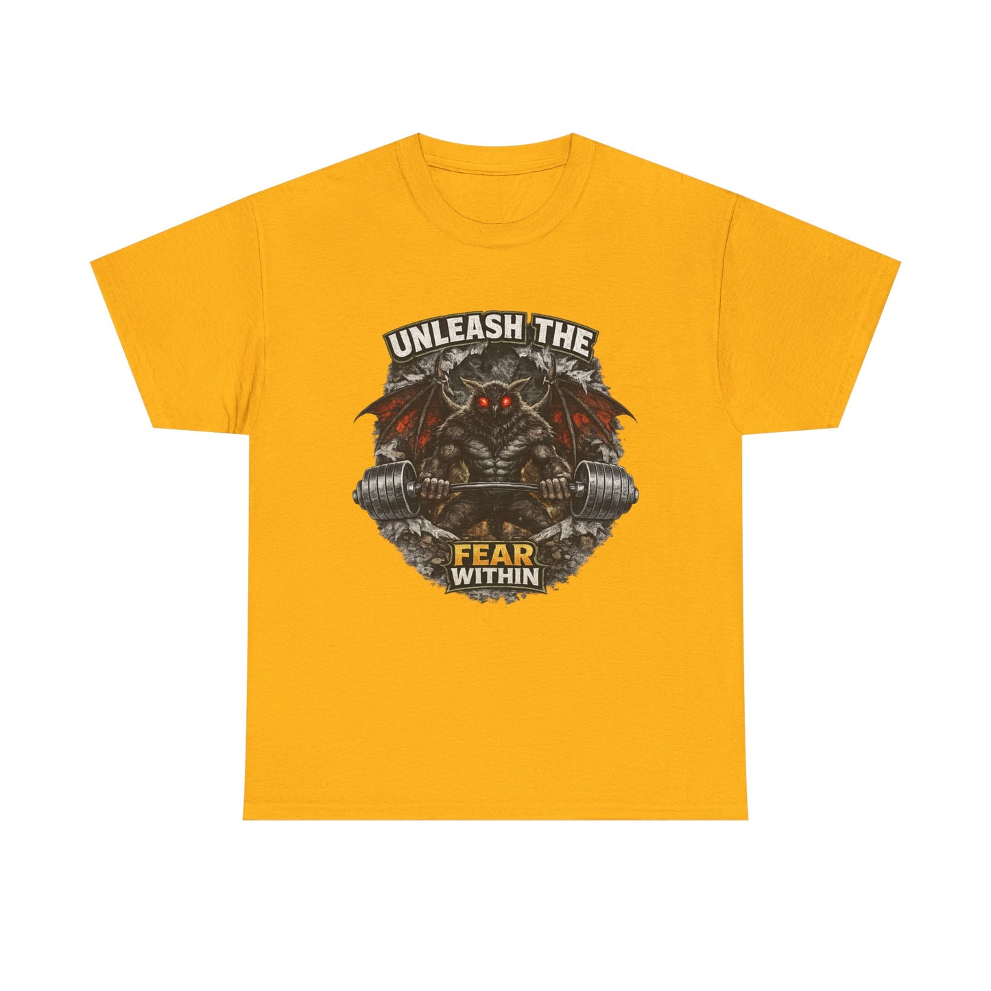Unleash the Fear Within – Mothman Gym Tee