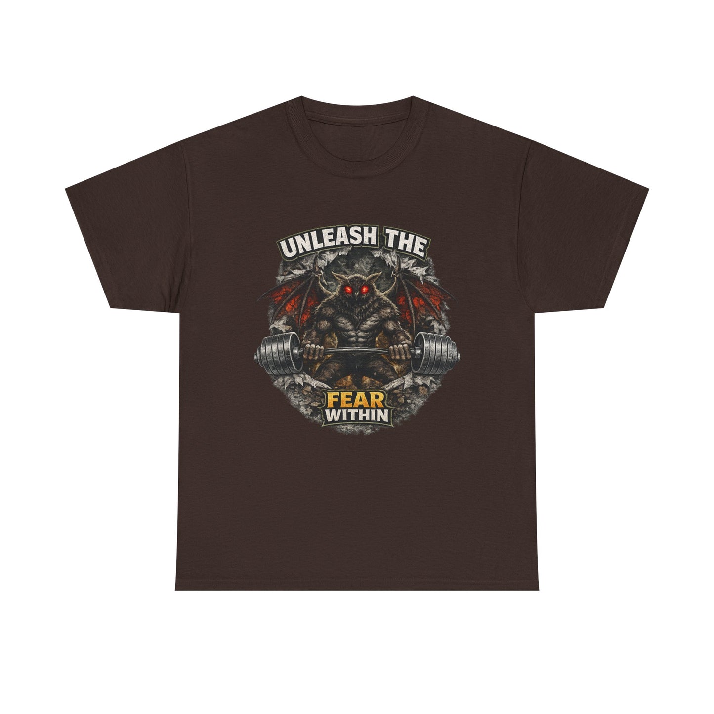 Unleash the Fear Within – Mothman Gym Tee