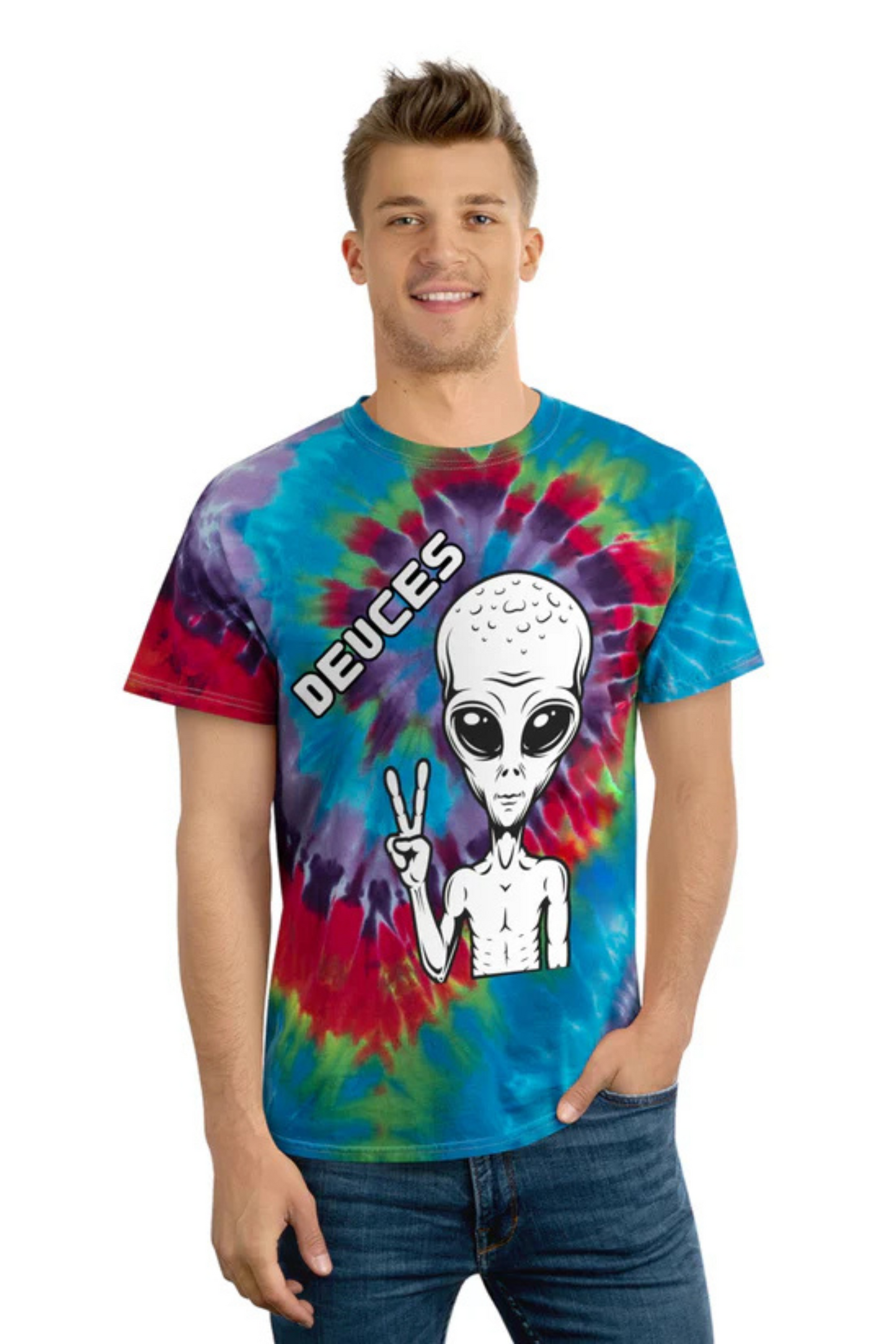 Deuces Tie-Dye Tee