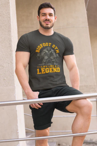 Bigfoot Gym Tee dark
