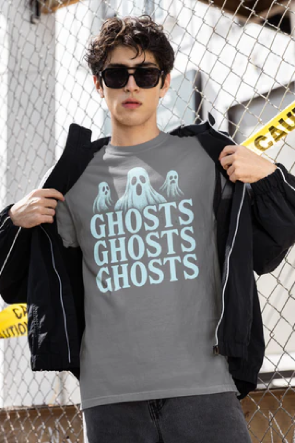 Ghosts Ghosts Ghosts Tee