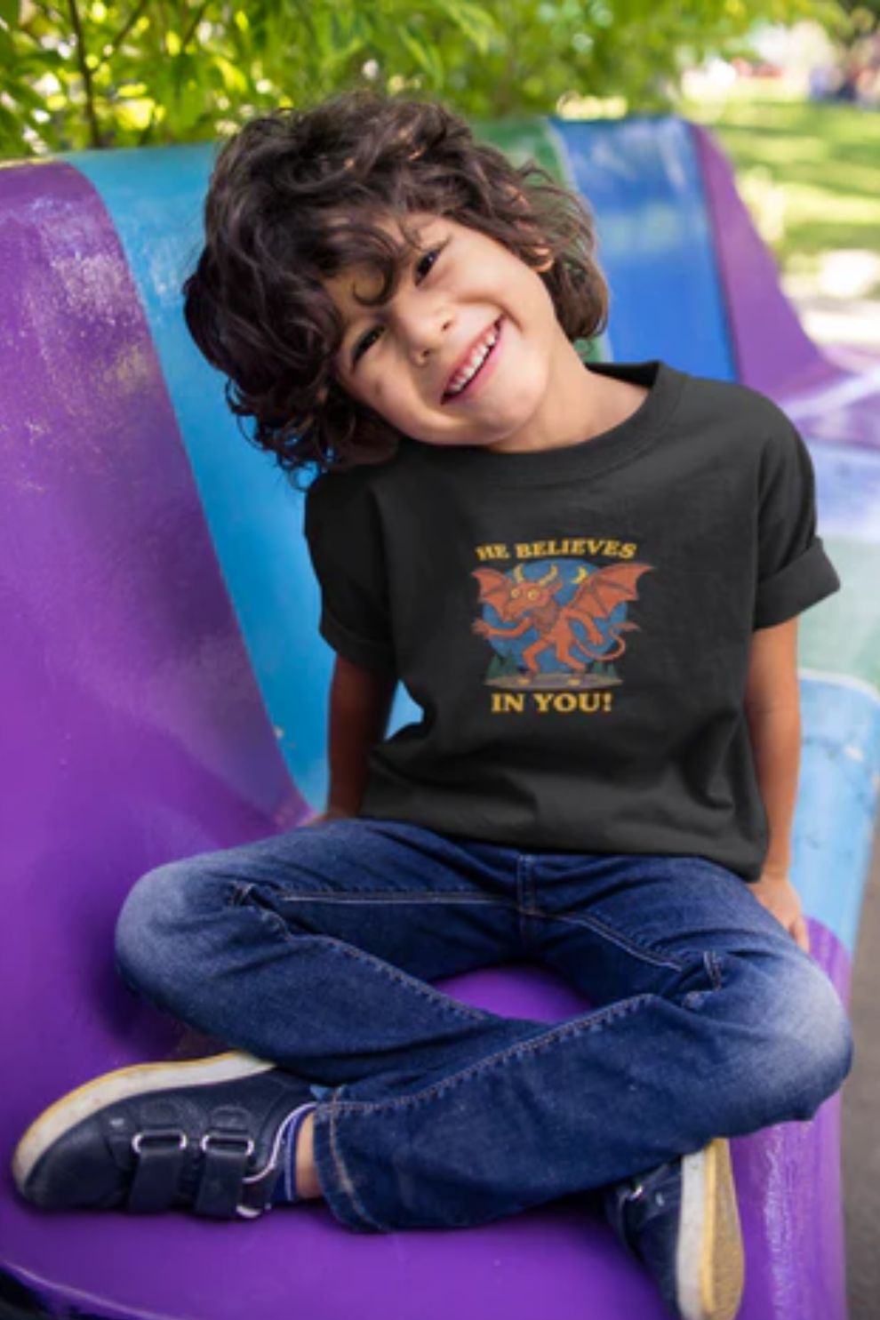 Kid's Jersey Devil Believes in You Tee