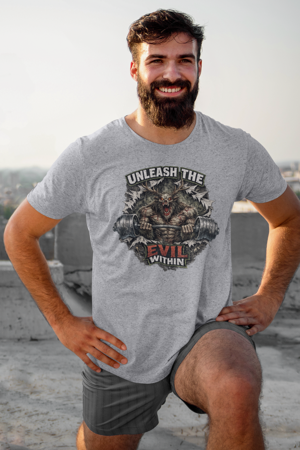 Unleash the Evil Within – Wendigo Gym Tee